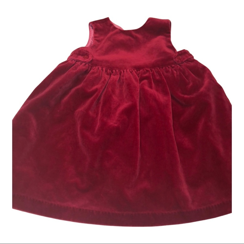 🥀Baby Gap 18-24 Months gorgeous red dress GUC